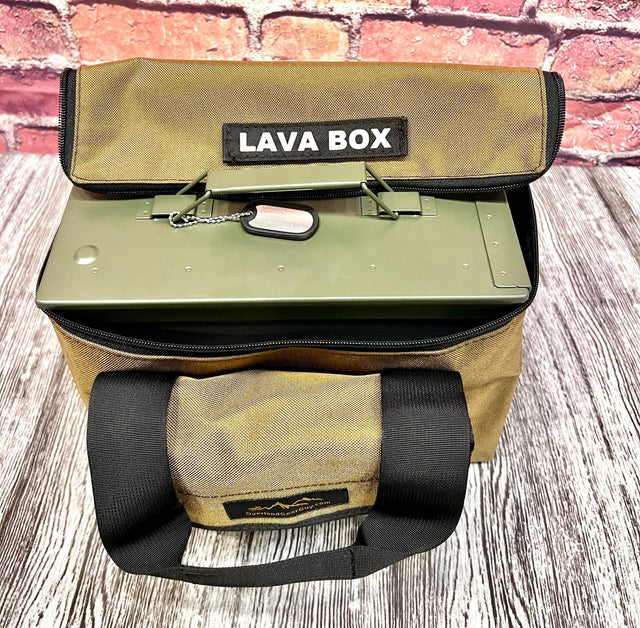Deluxe Lava Box - FIRECAN PORTABLE FIRE PIT Carry Bag - IGNIK - Xtrusion Overland