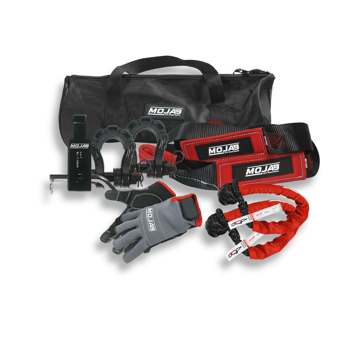 Deluxe Recovery Kit (7 items +5 Storage bags + 1 Velcro Tape) *Lifetime Warranty - Xtrusion Overland