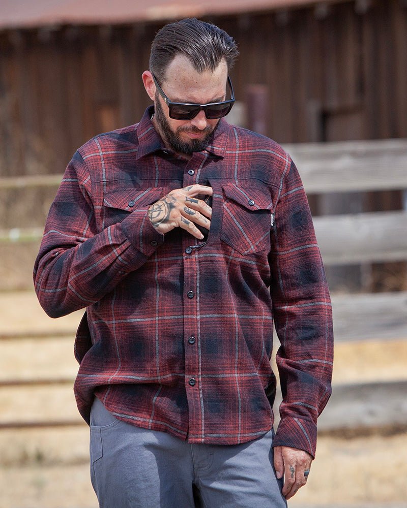 Destroyer Flannel - Black - Xtrusion Overland