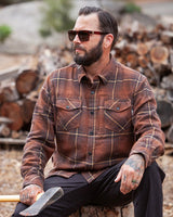 Destroyer Flannel - Burnt Brown - Xtrusion Overland