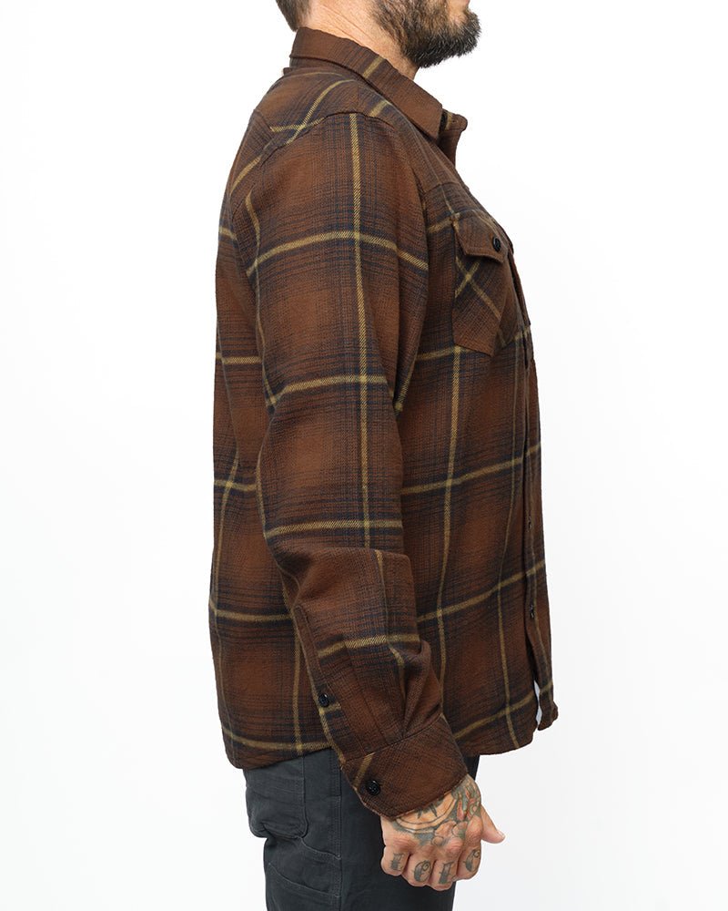Destroyer Flannel - Burnt Brown - Xtrusion Overland