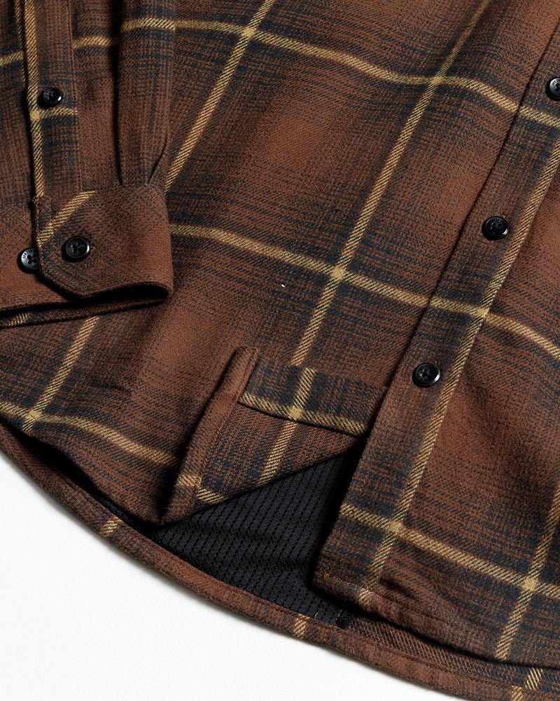 Destroyer Flannel - Burnt Brown - Xtrusion Overland