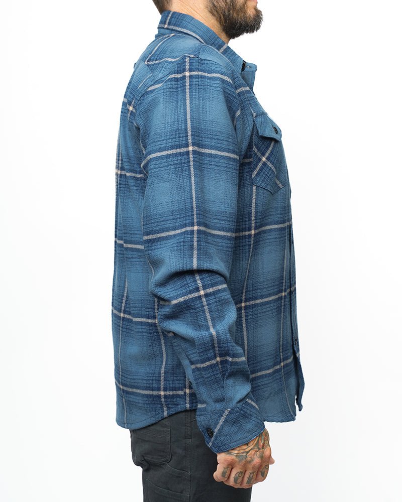 Destroyer Flannel - Pale Blue - Xtrusion Overland