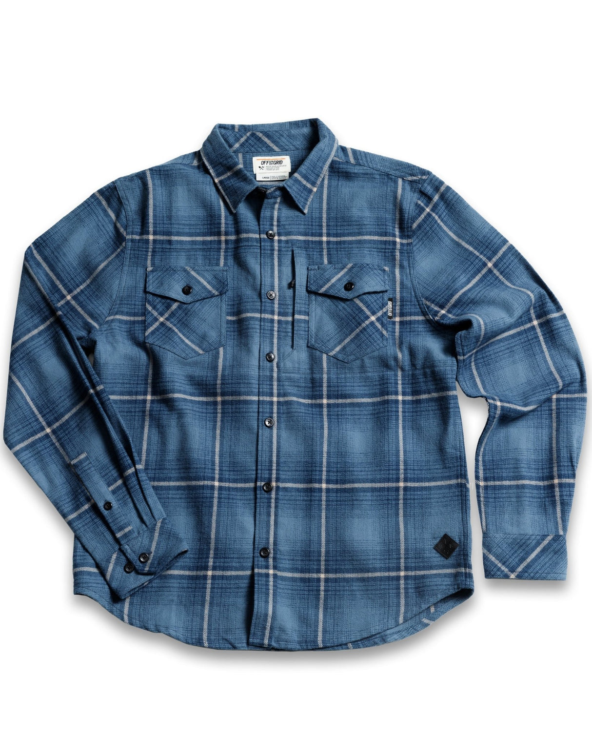 Destroyer Flannel - Pale Blue - Xtrusion Overland