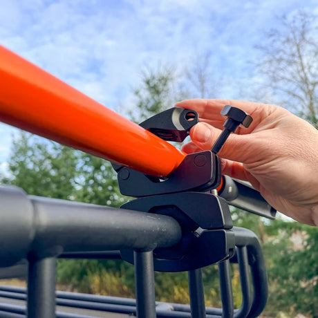 DMOS Full Mounty Shovel/Axe Roll Bar Mount - Xtrusion Overland