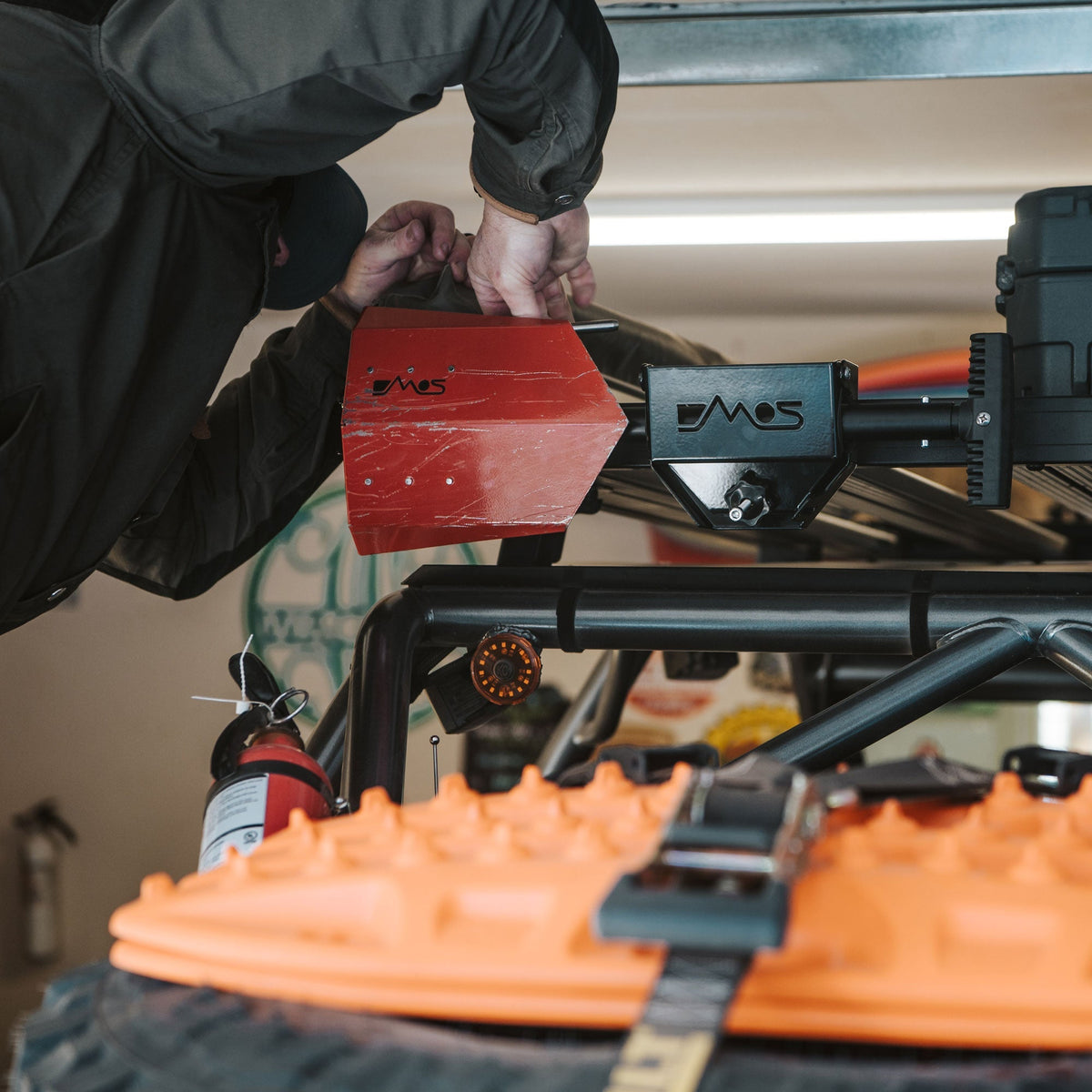 DMOS Universal Shovel/Axe Mount - Xtrusion Overland