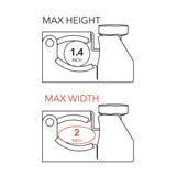 DMOS Universal Shovel/Axe Mount - Xtrusion Overland