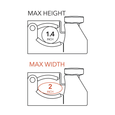 DMOS Universal Shovel/Axe Mount - Xtrusion Overland