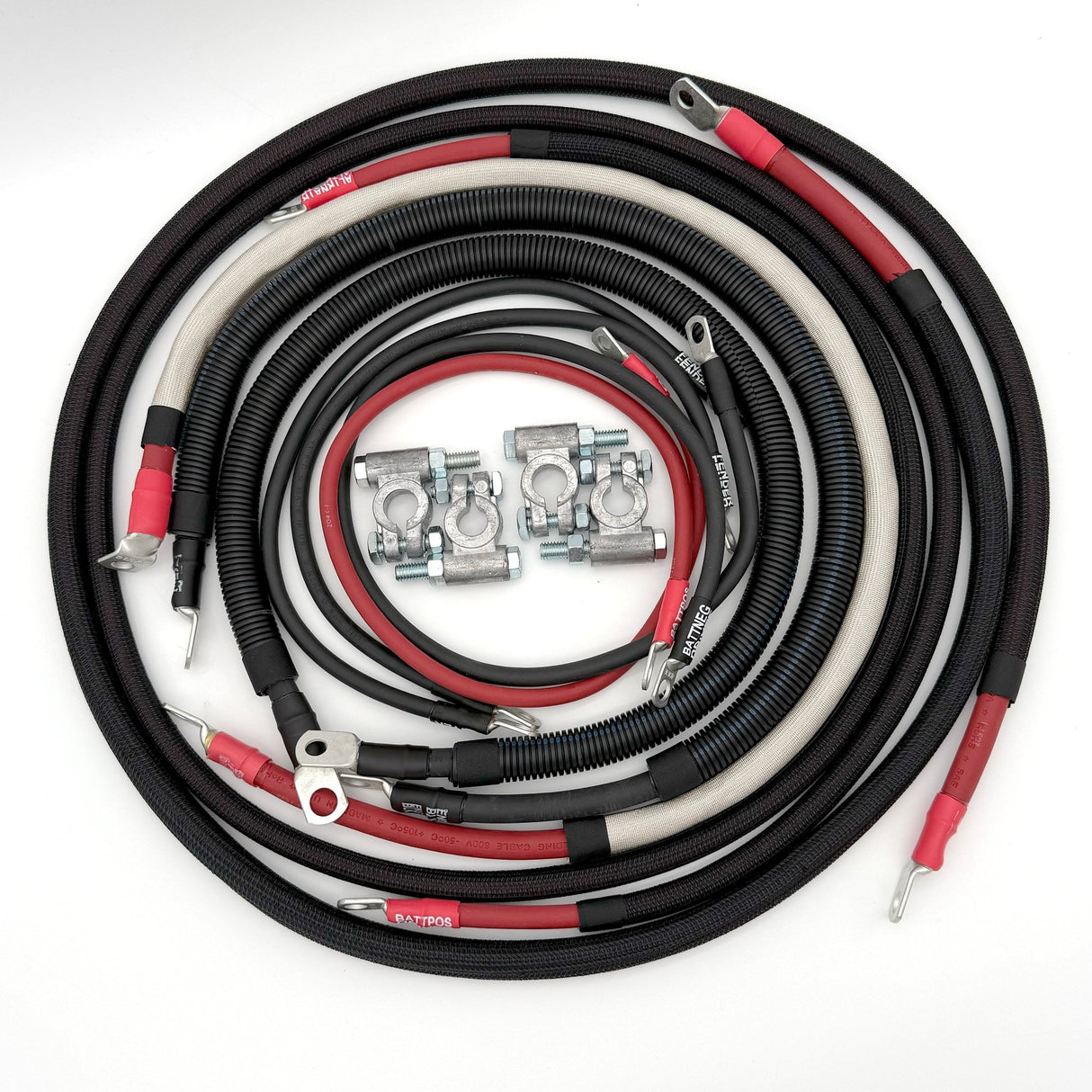 Dodge Cummins Diesel - 3rd Gen Battery Cable Kit (2003-2009) - Xtrusion Overland
