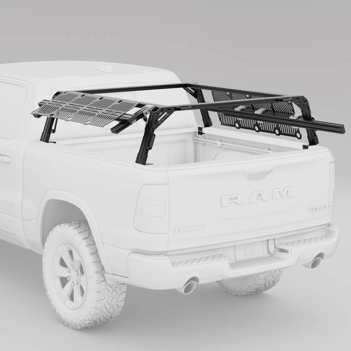 Dodge Ram 2500/3500 HD Pre-configured XTR1 Bed Rack (Straight Bed) - Xtrusion Overland