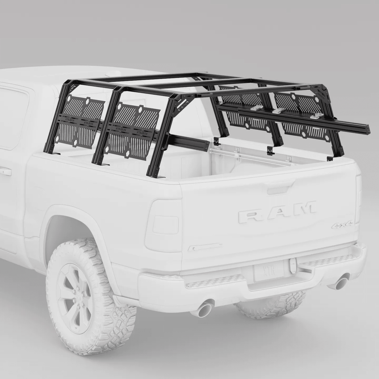Dodge Ram 2500/3500 HD XTR3 Pre-configured Bed Rack (Straight Bed) | XTR3 - Xtrusion Overland
