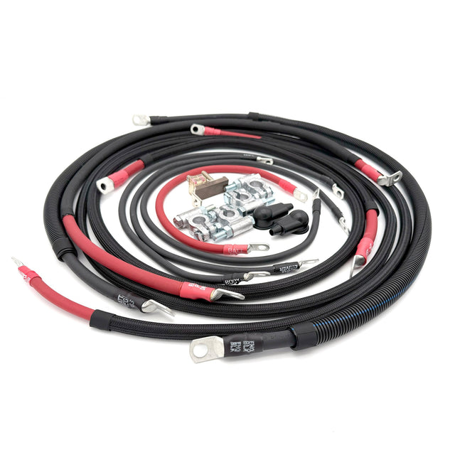 Dodge/RAM Cummins Diesel - 4th Gen Battery Cable Kit (2010-2018) - Xtrusion Overland