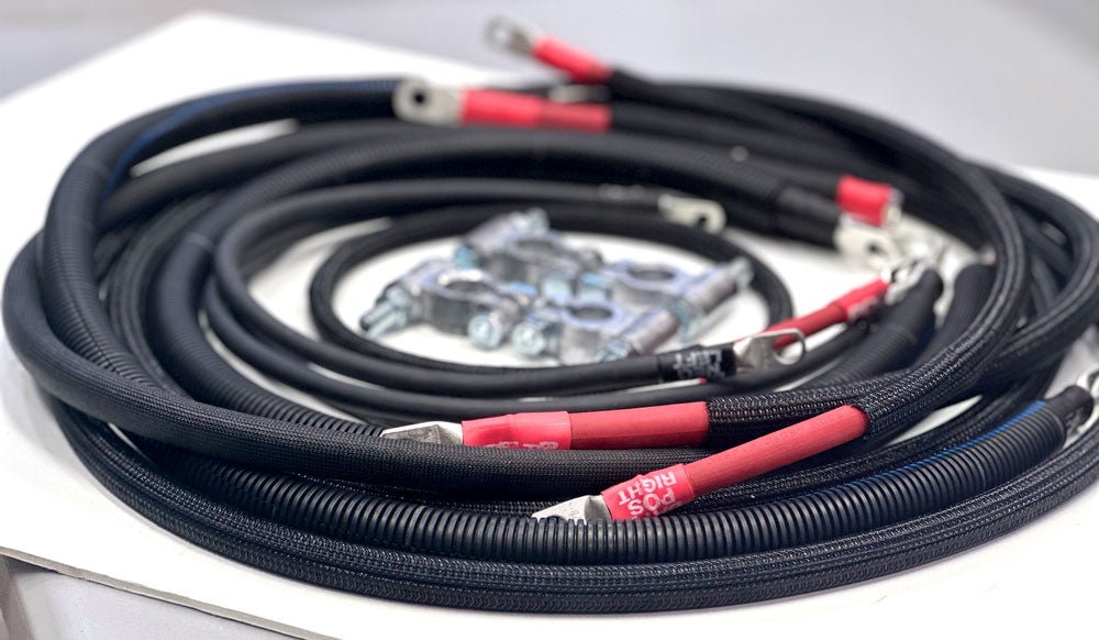 Dodge/RAM Cummins Diesel - 4th Gen Battery Cable Kit (2010-2018) - Xtrusion Overland