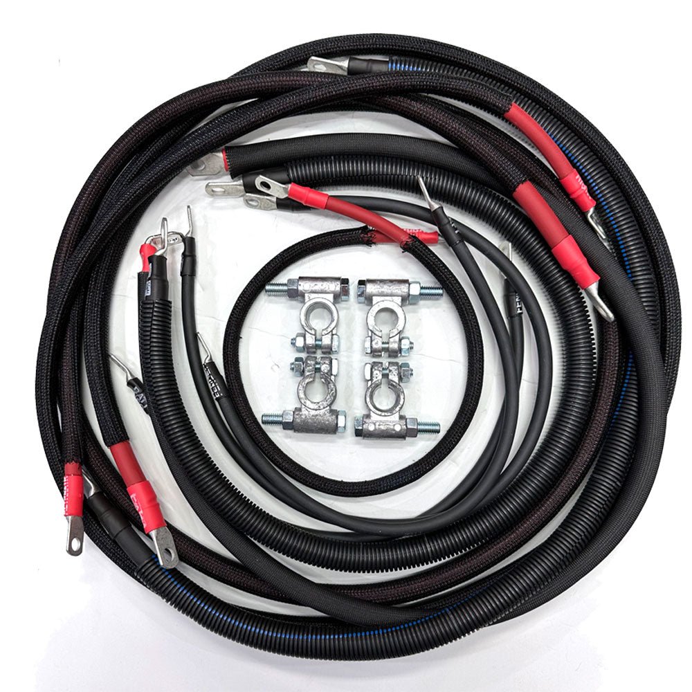 Dodge/RAM Cummins Diesel - 4th Gen Battery Cable Kit (2010-2018) - Xtrusion Overland