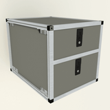 Double Drawer Module - 19 3/16" Wide x 25" Depth - Xtrusion Overland
