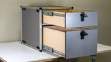 Double Drawer Module - 19 3/16" Wide x 25" Depth - Xtrusion Overland
