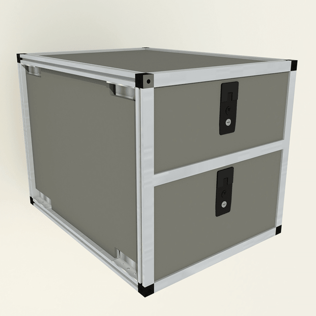 Double Drawer Module - 20 3/16" Wide x 28" Depth - Xtrusion Overland