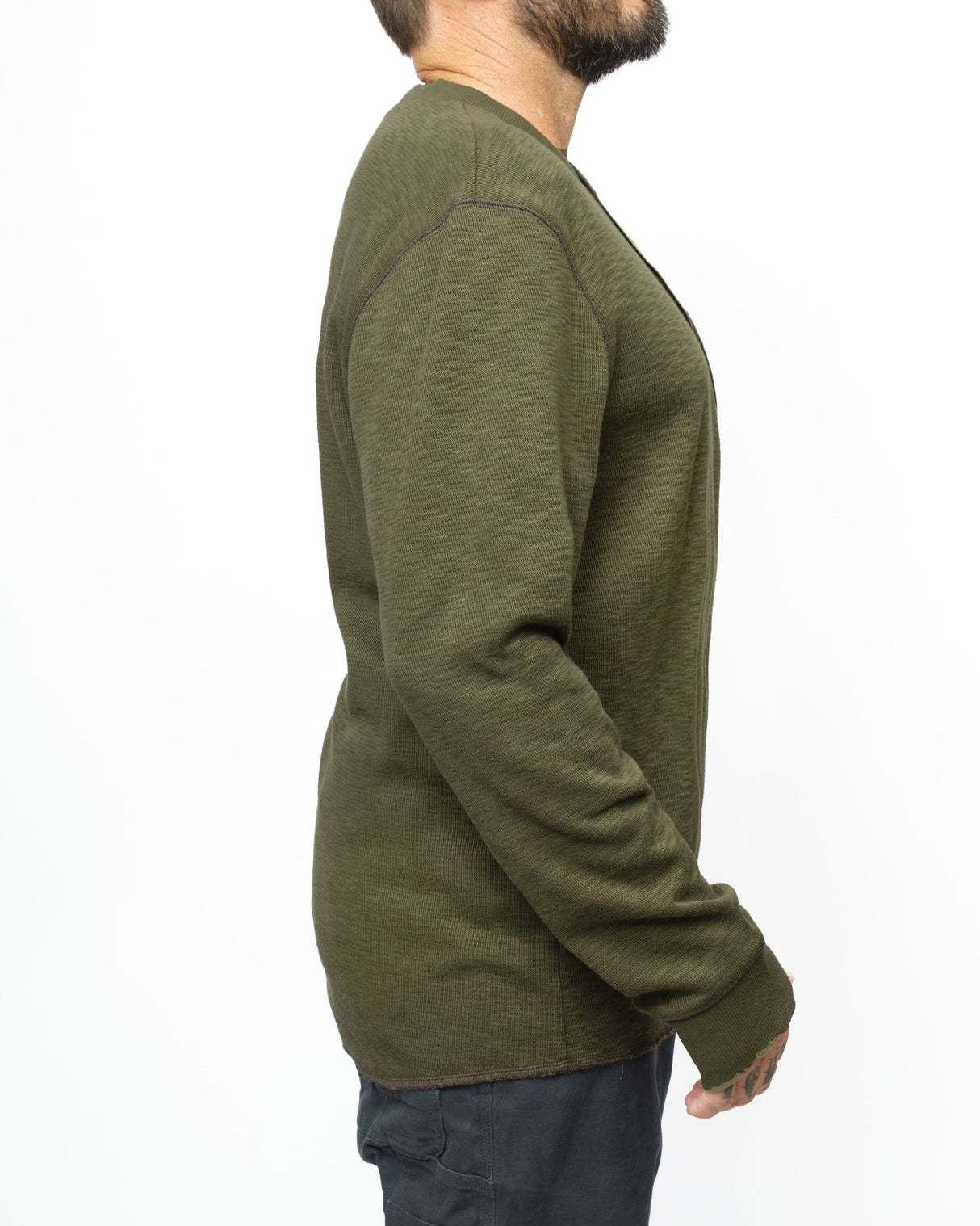 Draper Henley - Dark Olive - Xtrusion Overland