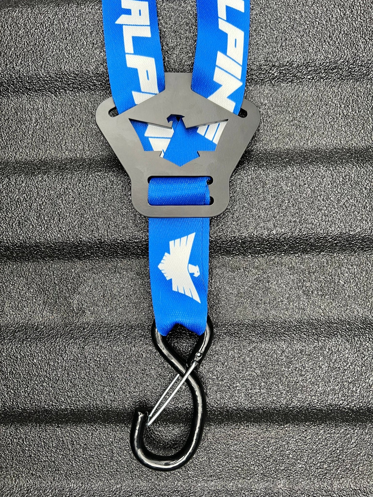 Dual Y Fuel Jug Strap - Blue - Xtrusion Overland