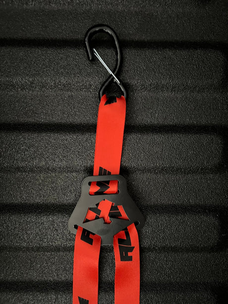 Dual Y Fuel Jug Strap - Orange - Xtrusion Overland