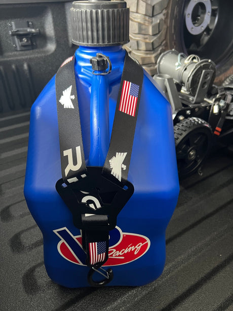 Dual Y Fuel Jug Strap - RPG X ALPINE - Xtrusion Overland