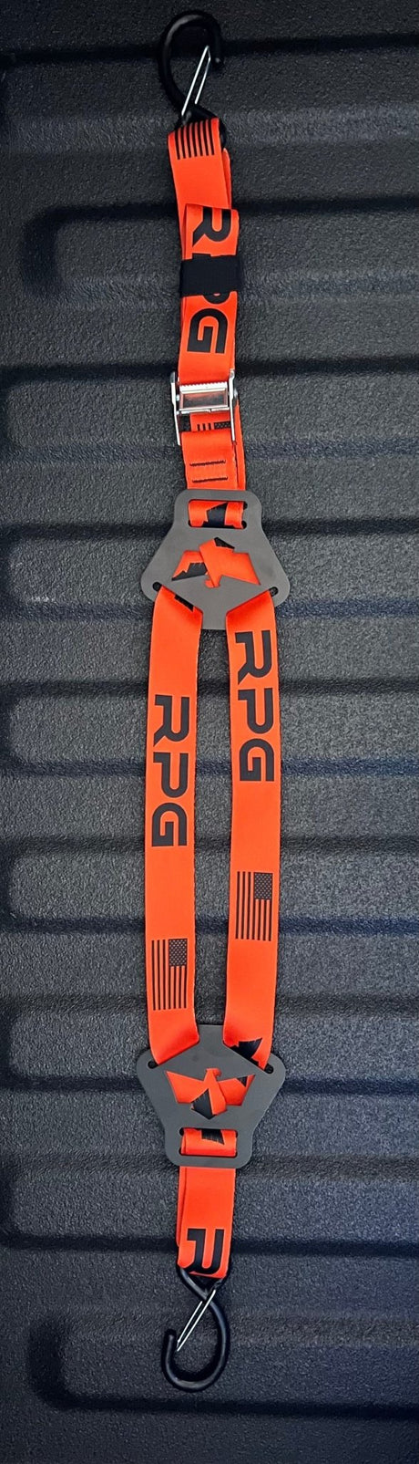 Dual Y Fuel Jug Strap - RPG X ALPINE Orange - Xtrusion Overland