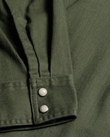 Earl Denim Shirt - Dusty Olive - Xtrusion Overland