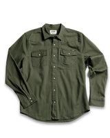 Earl Denim Shirt - Dusty Olive - Xtrusion Overland