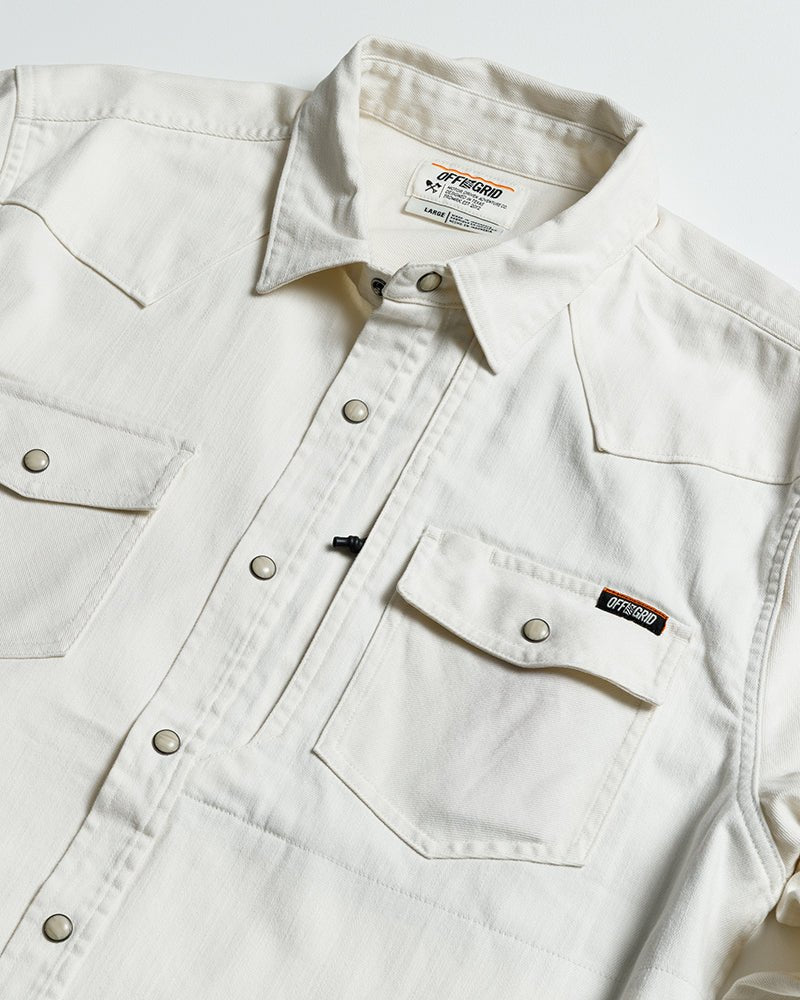 Earl Denim Shirt - Natural - Xtrusion Overland