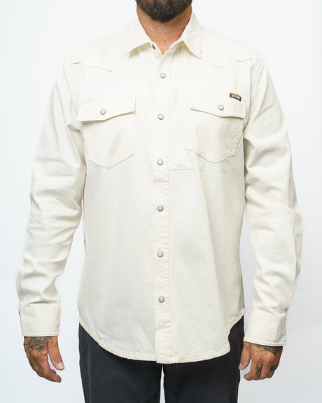 Earl Denim Shirt - Natural - Xtrusion Overland