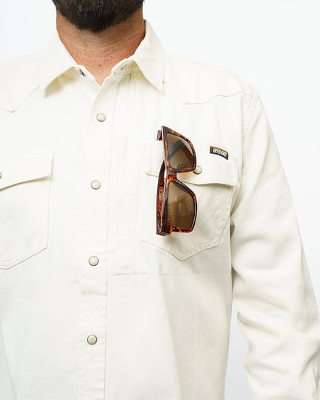 Earl Denim Shirt - Natural - Xtrusion Overland
