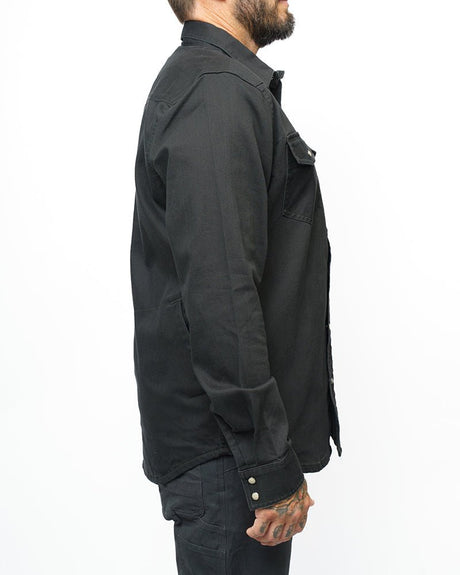 Earl Denim Shirt - Vintage Black - Xtrusion Overland