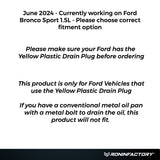 EASY OIL DRAIN FOR FORD - Xtrusion Overland