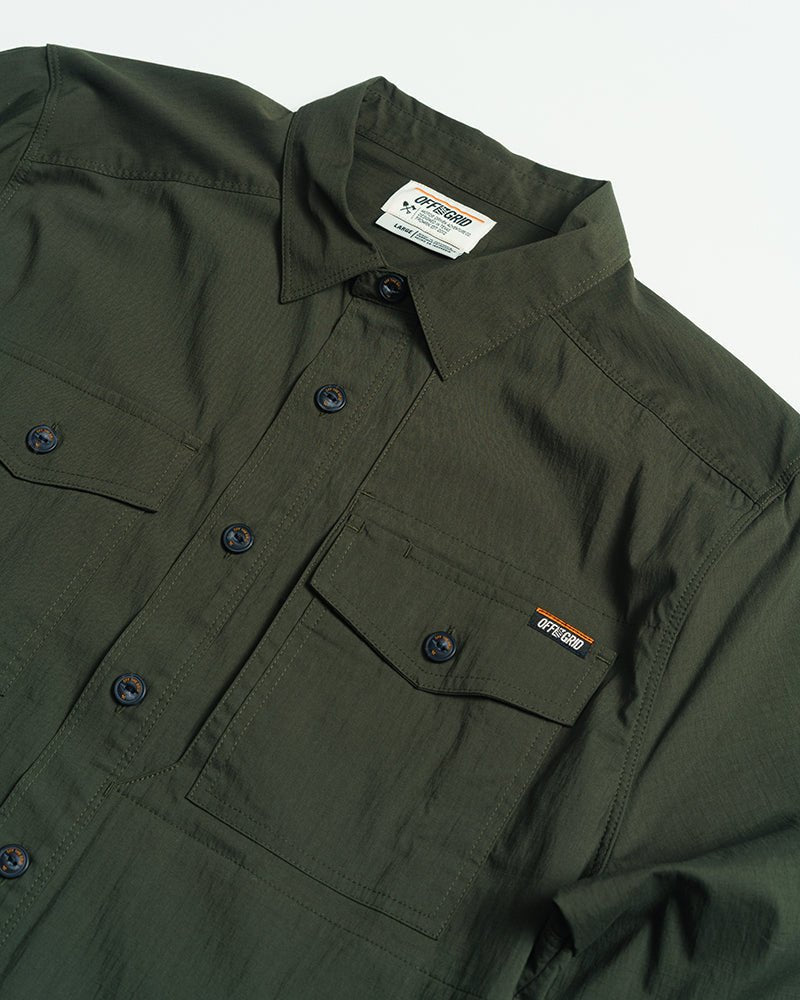 Echo Bravo LS Shirt - Army - Xtrusion Overland