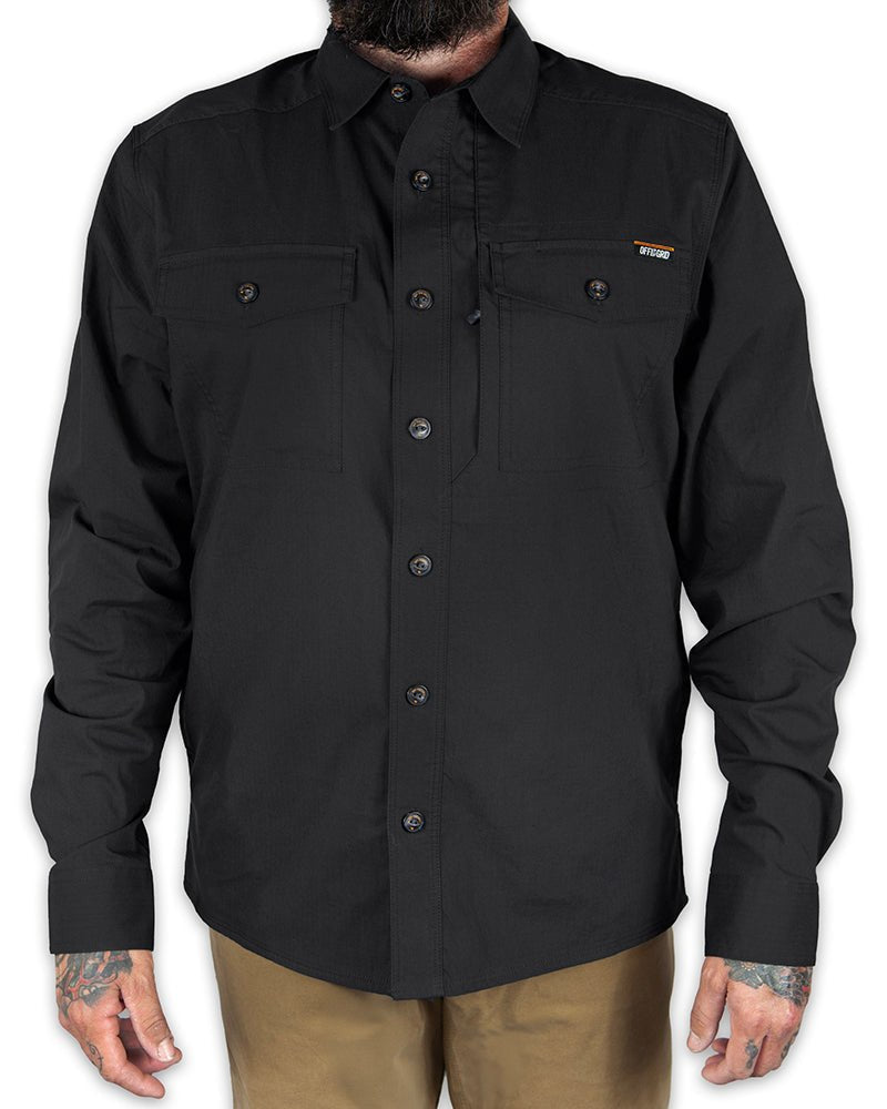 Echo Bravo LS Shirt - Vintage Black - Xtrusion Overland