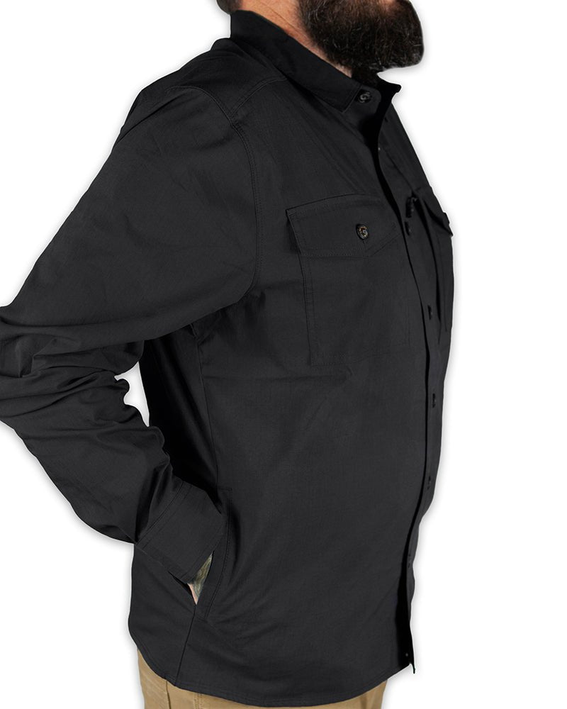 Echo Bravo LS Shirt - Vintage Black - Xtrusion Overland