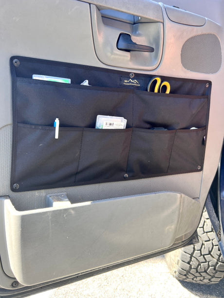 Econoline Door Organizers - Driver - Passenger - Xtrusion Overland