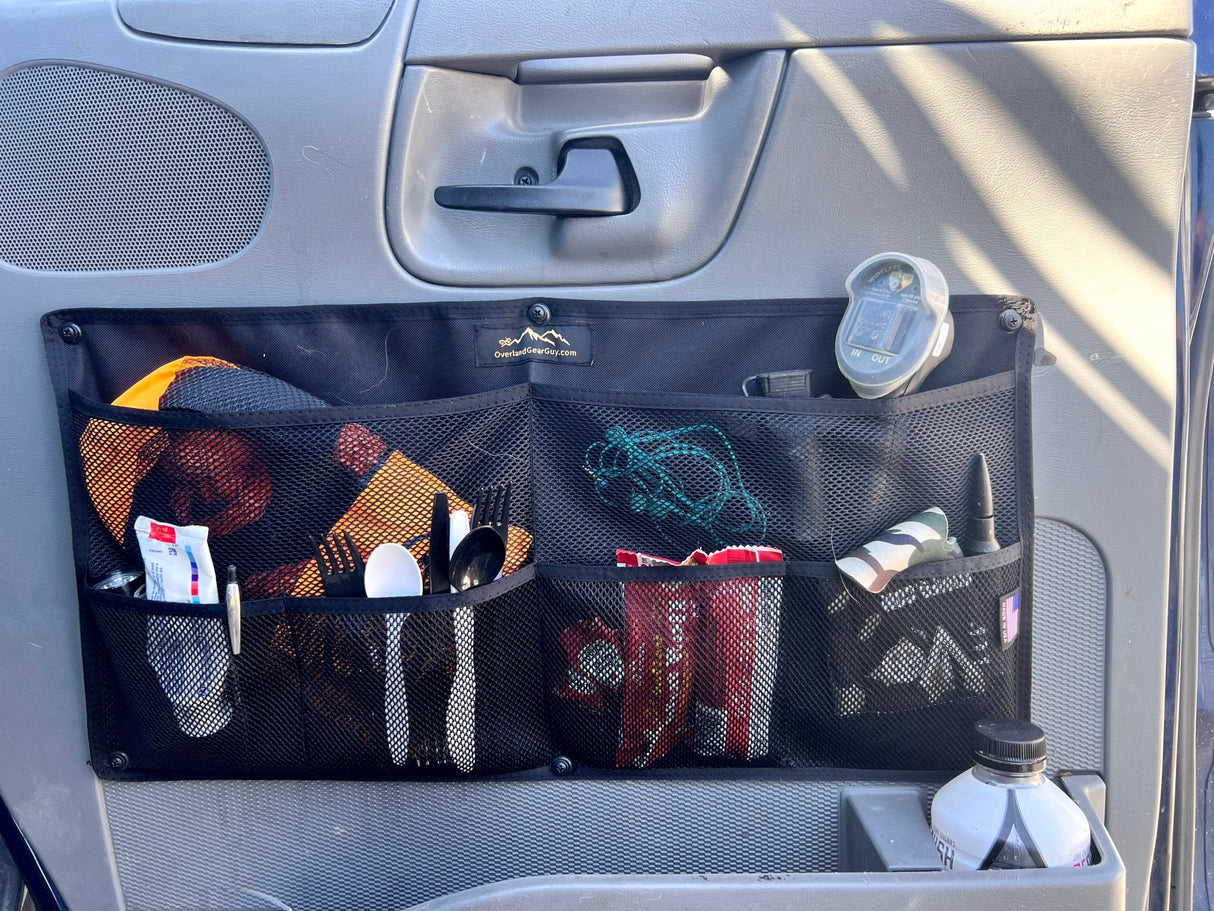 Econoline Door Organizers - Driver - Passenger - Xtrusion Overland