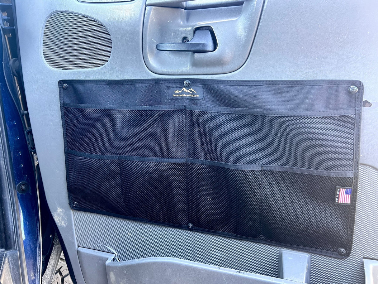 Econoline Door Organizers - Driver - Passenger - Xtrusion Overland