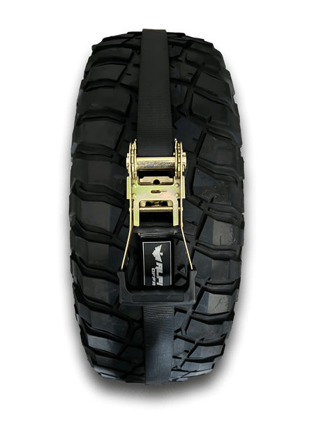 Essentials Collection - Black Tire Tie Down - Xtrusion Overland