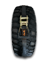Essentials Collection - Black Tire Tie Down - Xtrusion Overland