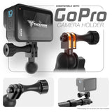 Expedition Essentials Dash Mount With Dual Phone Holders, GoPro and CB Mic Holders | 2021-2025 Ford Bronco & Bronco Raptor (Non-Sport) - Xtrusion Overland