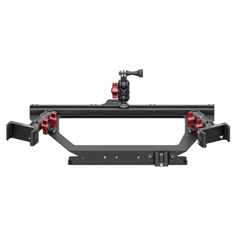 Expedition Essentials Dash Mount With Dual Phone Holders, GoPro and CB Mic Holders | 2021-2025 Ford Bronco & Bronco Raptor (Non-Sport) - Xtrusion Overland