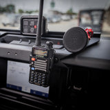 Expedition Essentials Dash Mount With Dual Phone Holders, GoPro and CB Mic Holders | 2021-2025 Ford Bronco & Bronco Raptor (Non-Sport) - Xtrusion Overland