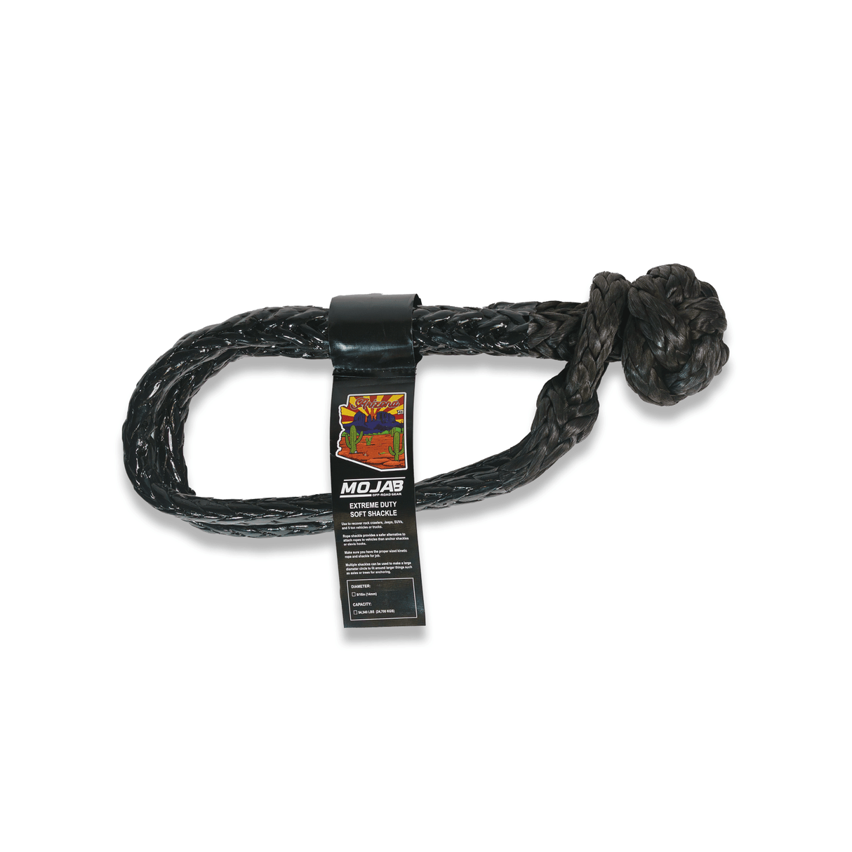 Extreme duty soft shackle 9/16'' x 31.5'' (Lifetime Warranty) - Xtrusion Overland