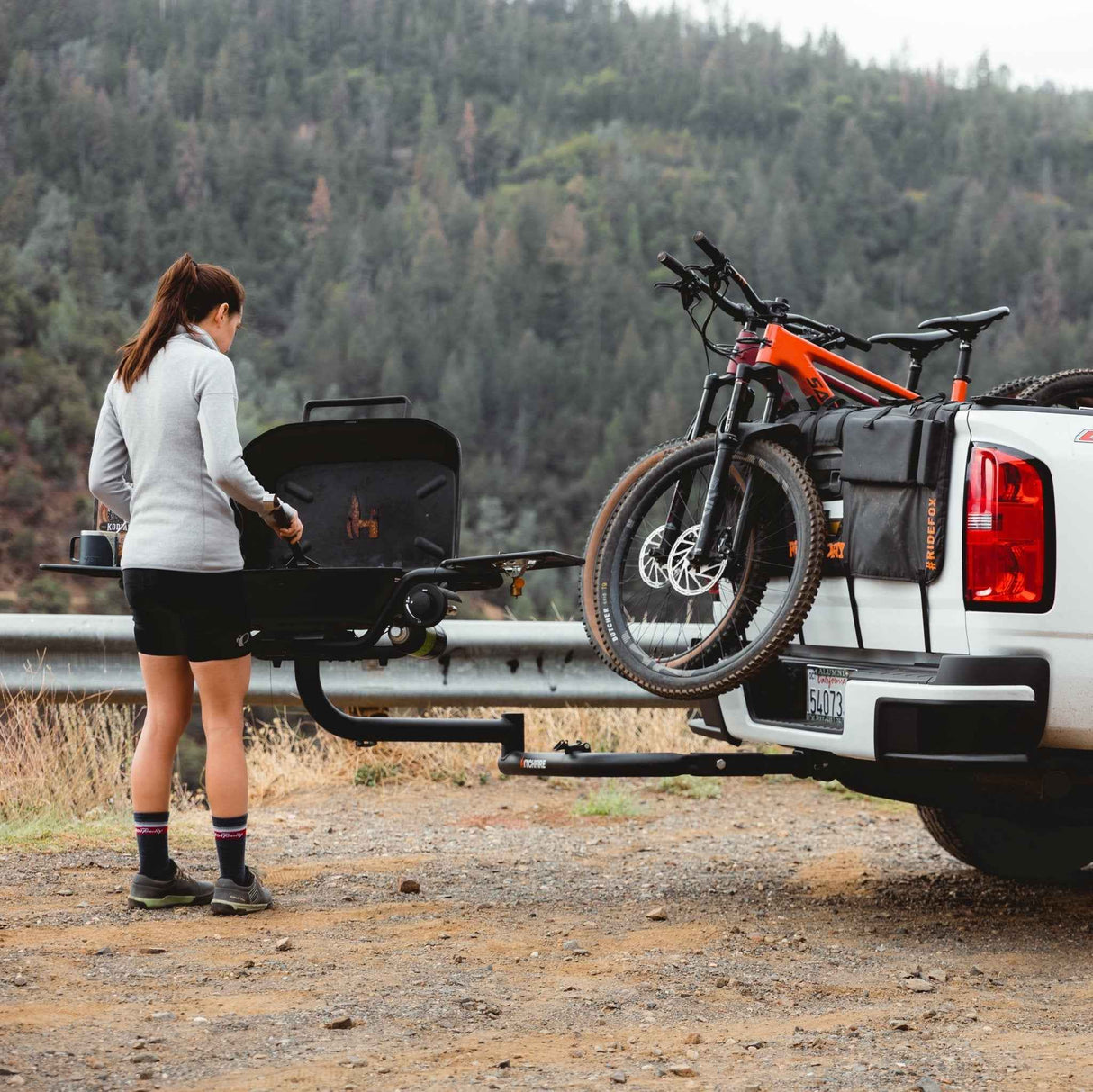 F-20 Hitch Mounted Propane Grill - Xtrusion Overland