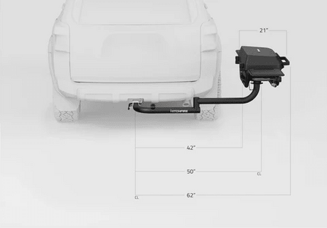 F-20 Hitch Mounted Propane Grill - Xtrusion Overland