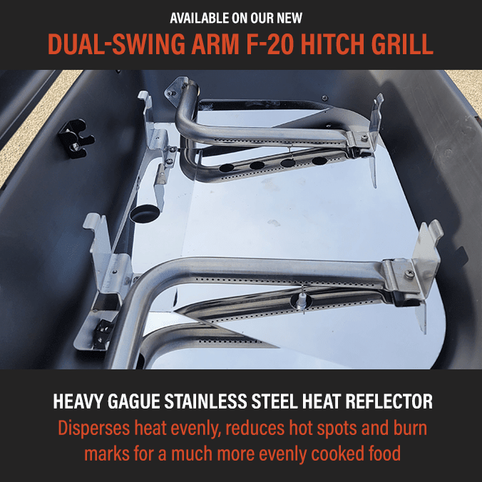 F-20 Hitch Mounted Propane Grill - Xtrusion Overland