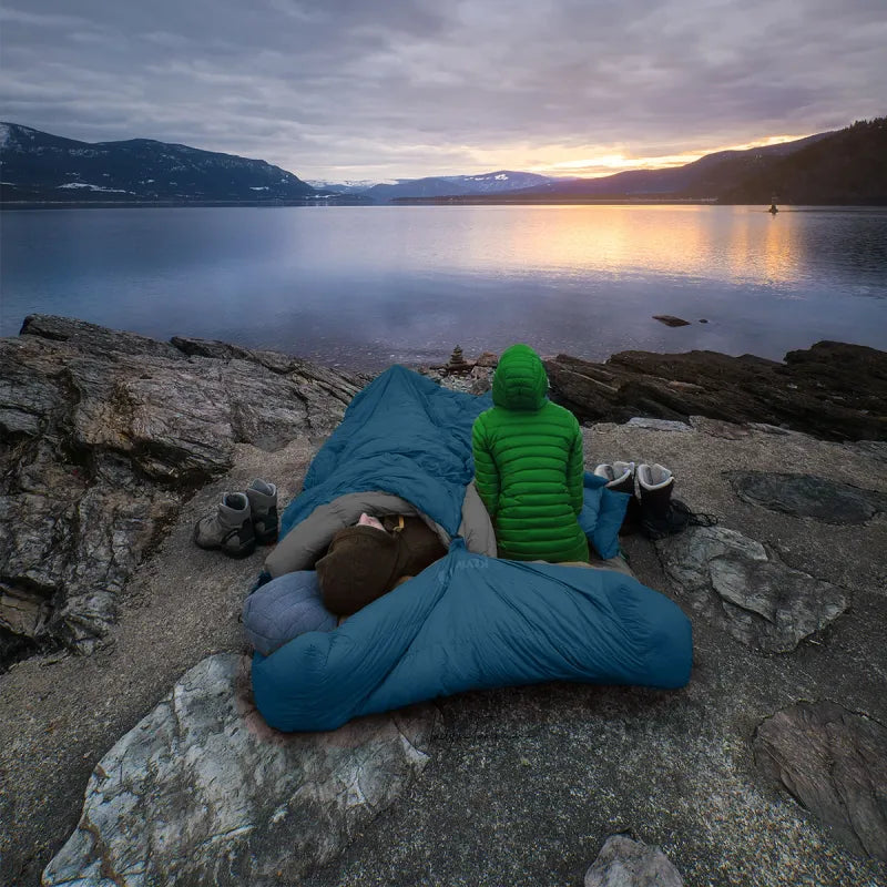 Klymit 30 Degree Two Person Full-Synthetic Sleeping Bag