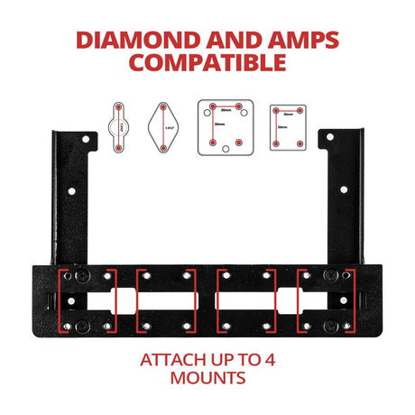 Fast Track Plus™ Dashboard Device AMPS Bracket | Ford F-150 - 12th Gen (2009 to 2014) (P/N FT05) - Xtrusion Overland